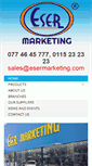 Mobile Screenshot of esermarketing.com